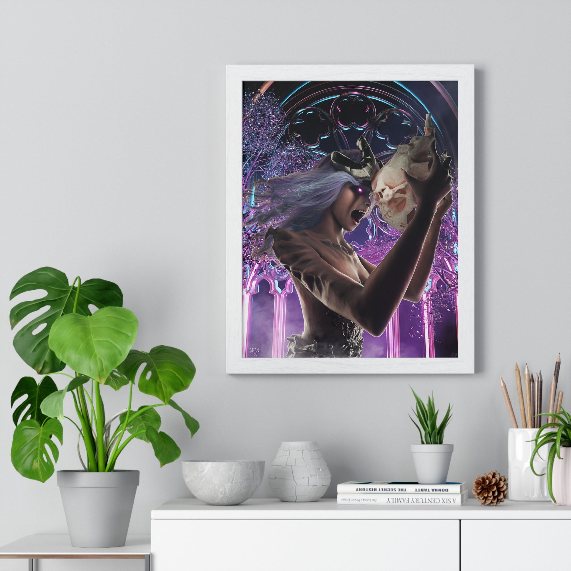 [MY ONLY FRIEND] Premium Framed Fine Art Print
