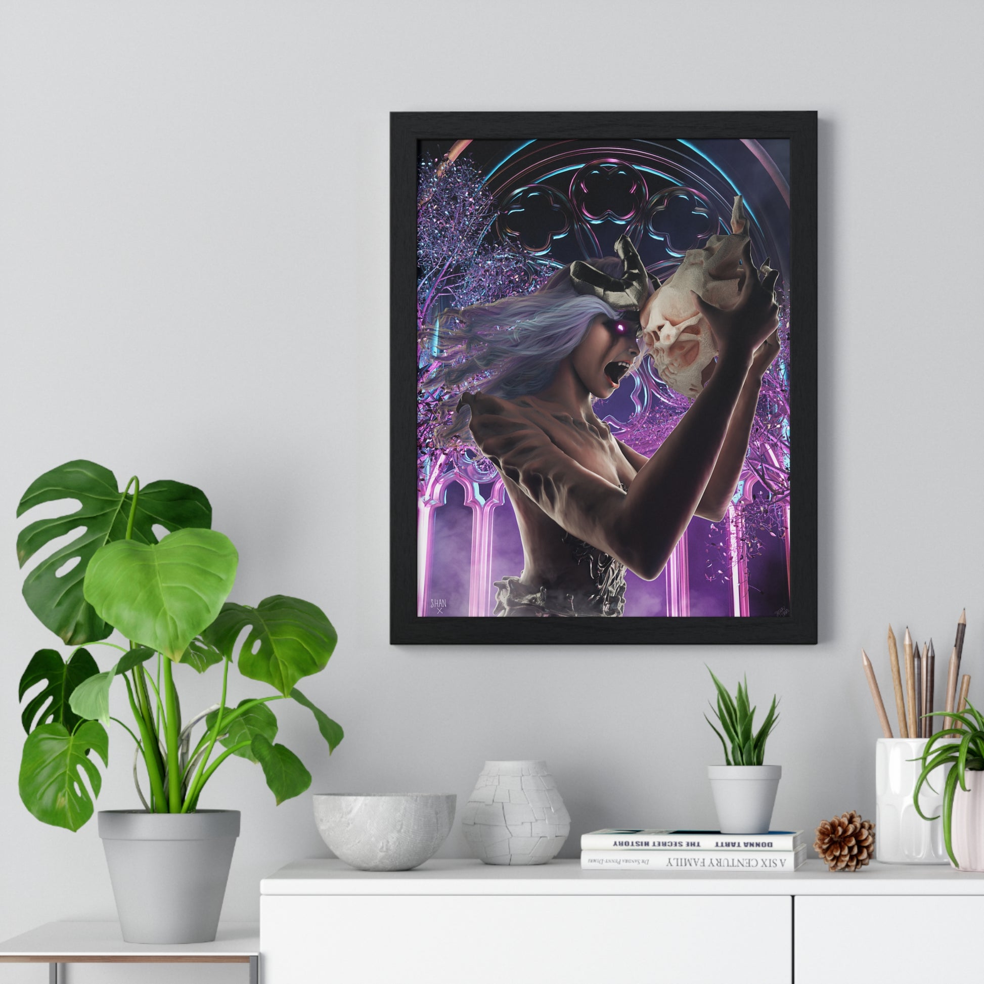 [MY ONLY FRIEND] Premium Framed Fine Art Print