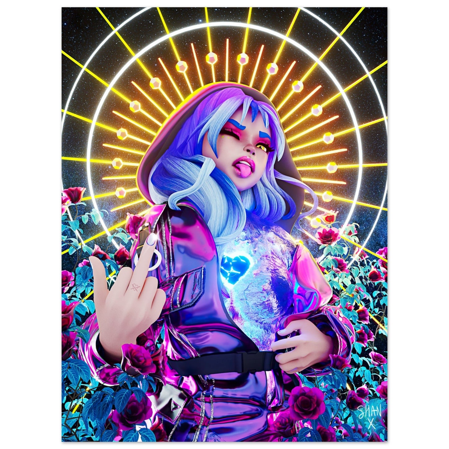 [ABSOLUTION] Premium Semi - Glossy Paper Poster - Bad Vibes