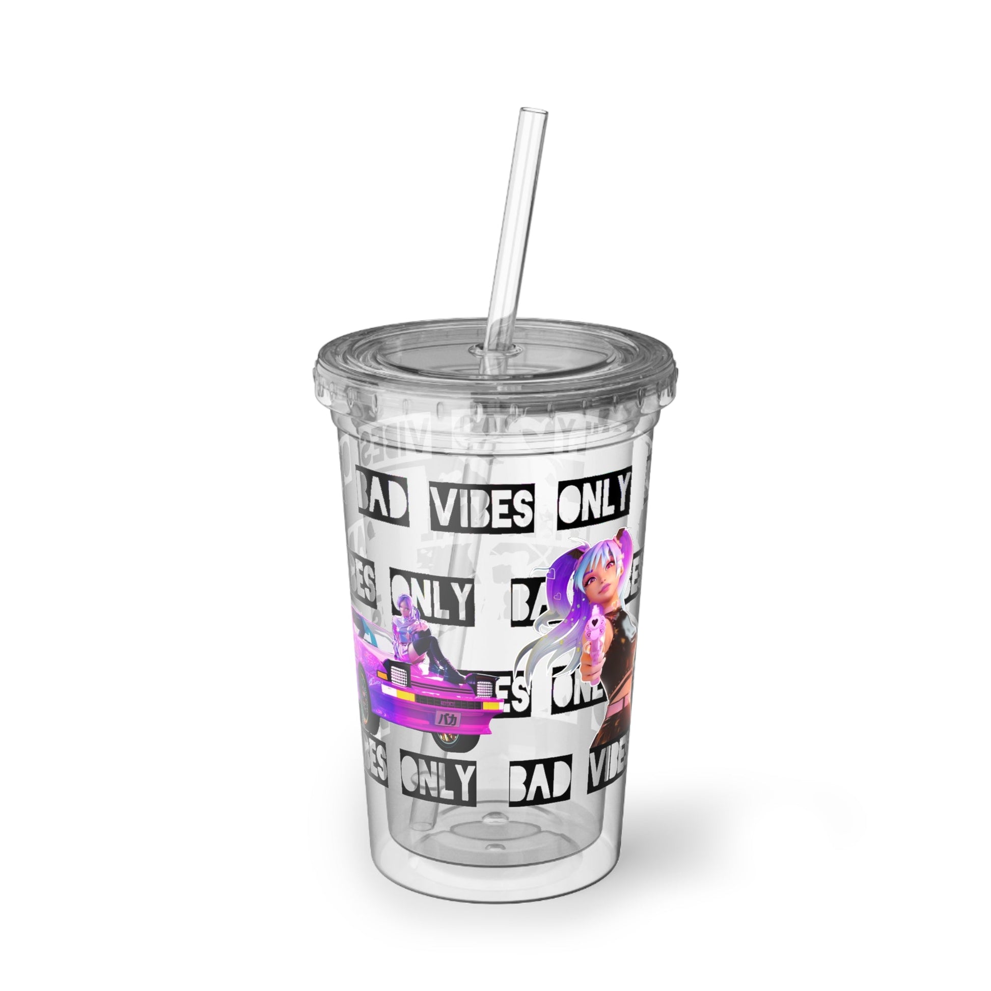 BAD VIBES ONLY Acrylic Cup - Bad Vibes