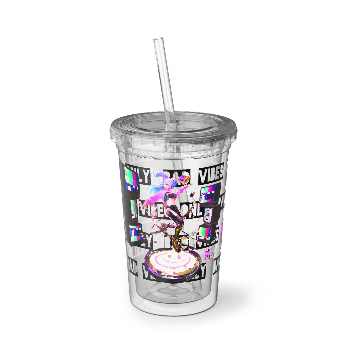 BAD VIBES ONLY Acrylic Cup - Bad Vibes