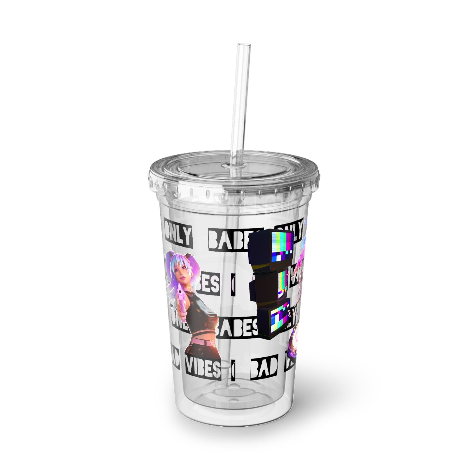 BAD VIBES ONLY Acrylic Cup - Bad Vibes