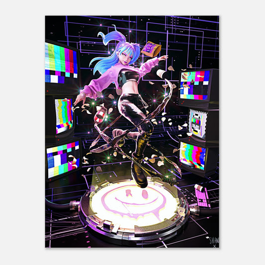 [EMERGENCE] Premium Semi - Glossy Paper Poster - Bad Vibes