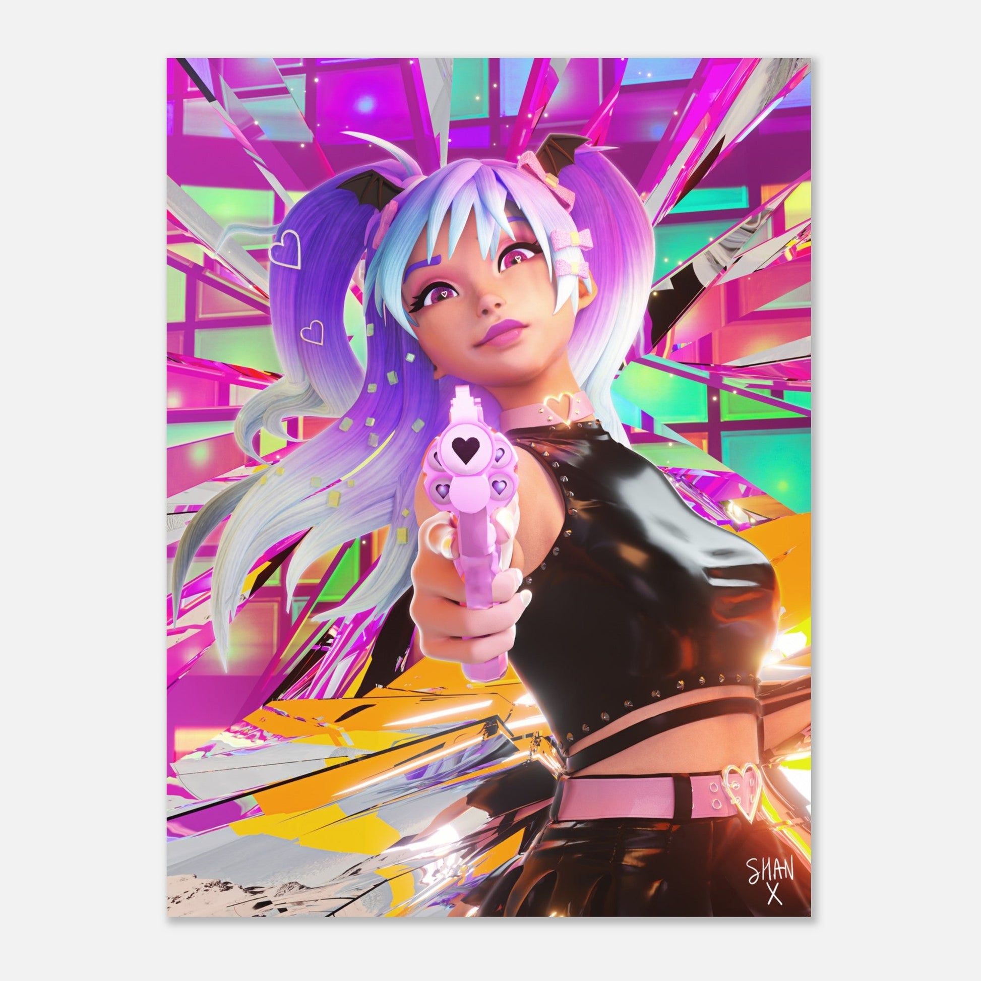 [SATISFACTION] Premium Semi - Glossy Paper Poster - Bad Vibes