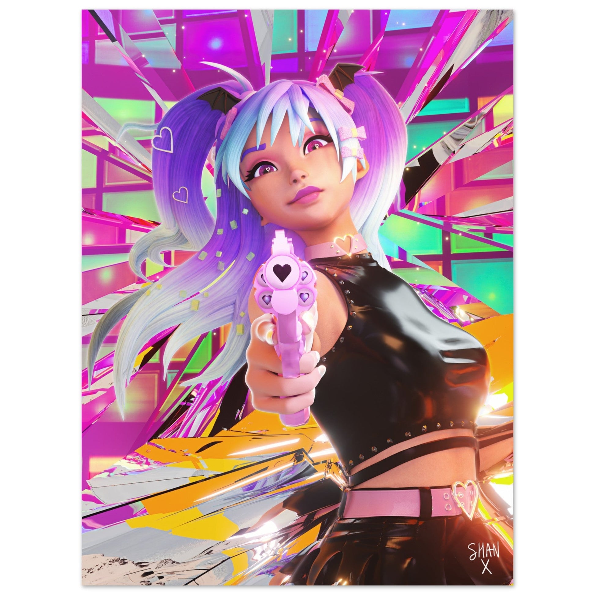 [SATISFACTION] Premium Semi - Glossy Paper Poster - Bad Vibes