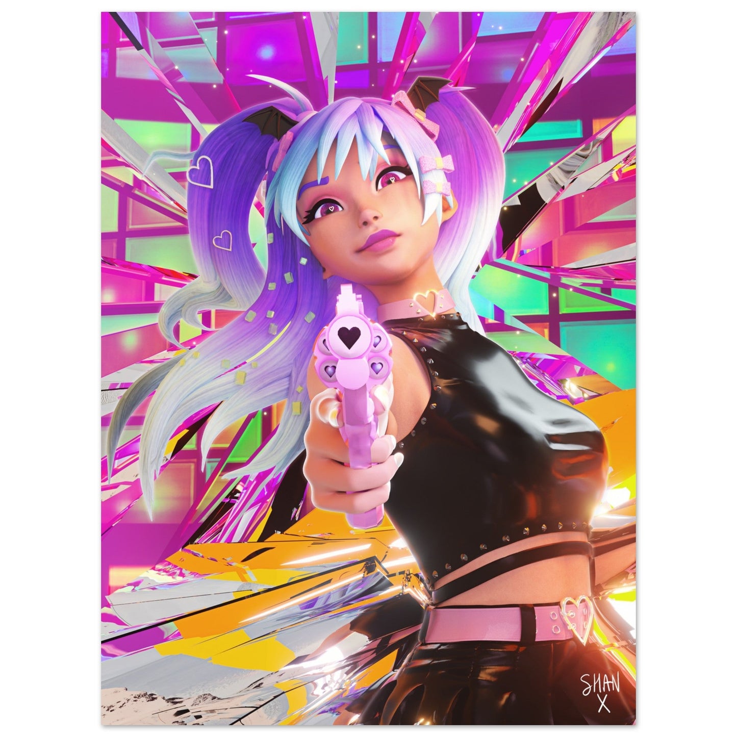 [SATISFACTION] Premium Semi - Glossy Paper Poster - Bad Vibes