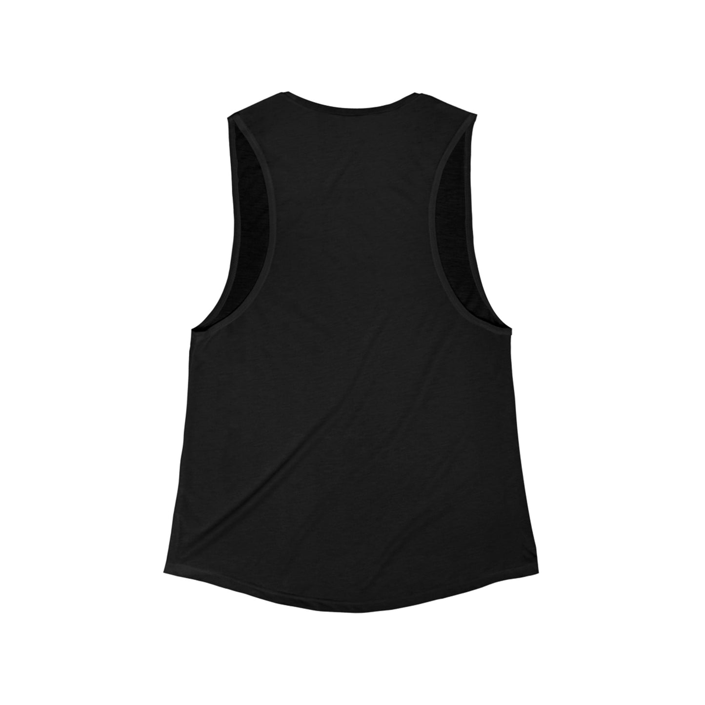 Women's Flowy Scoop Muscle Tank - Bad Vibes